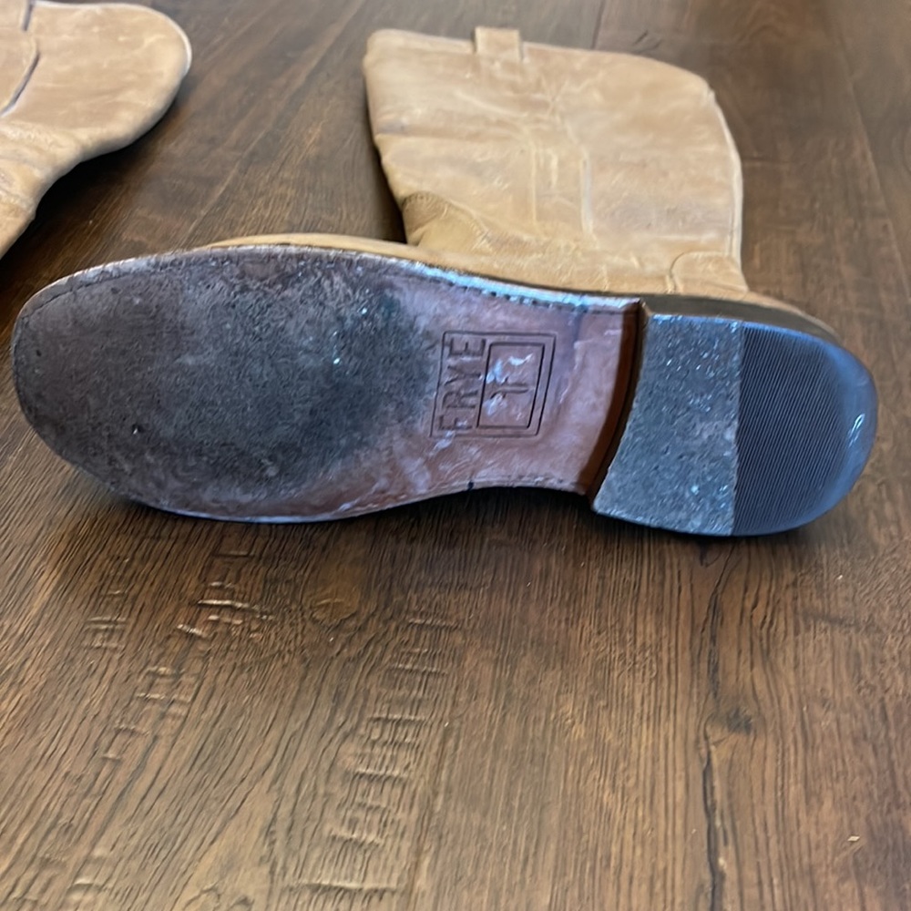 FRYE brown leather boots - Picture 1 of 5